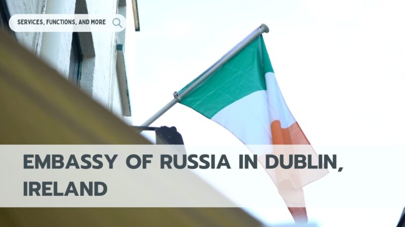 Russian Embassy in Dublin - Ireland