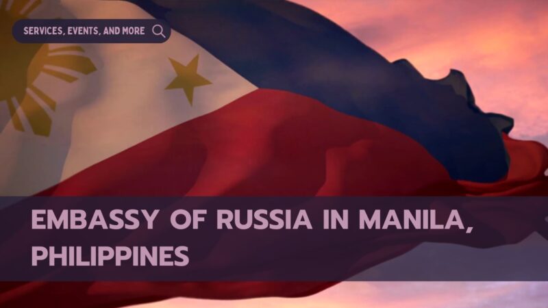 Russian Embassy in Manila - Philippines